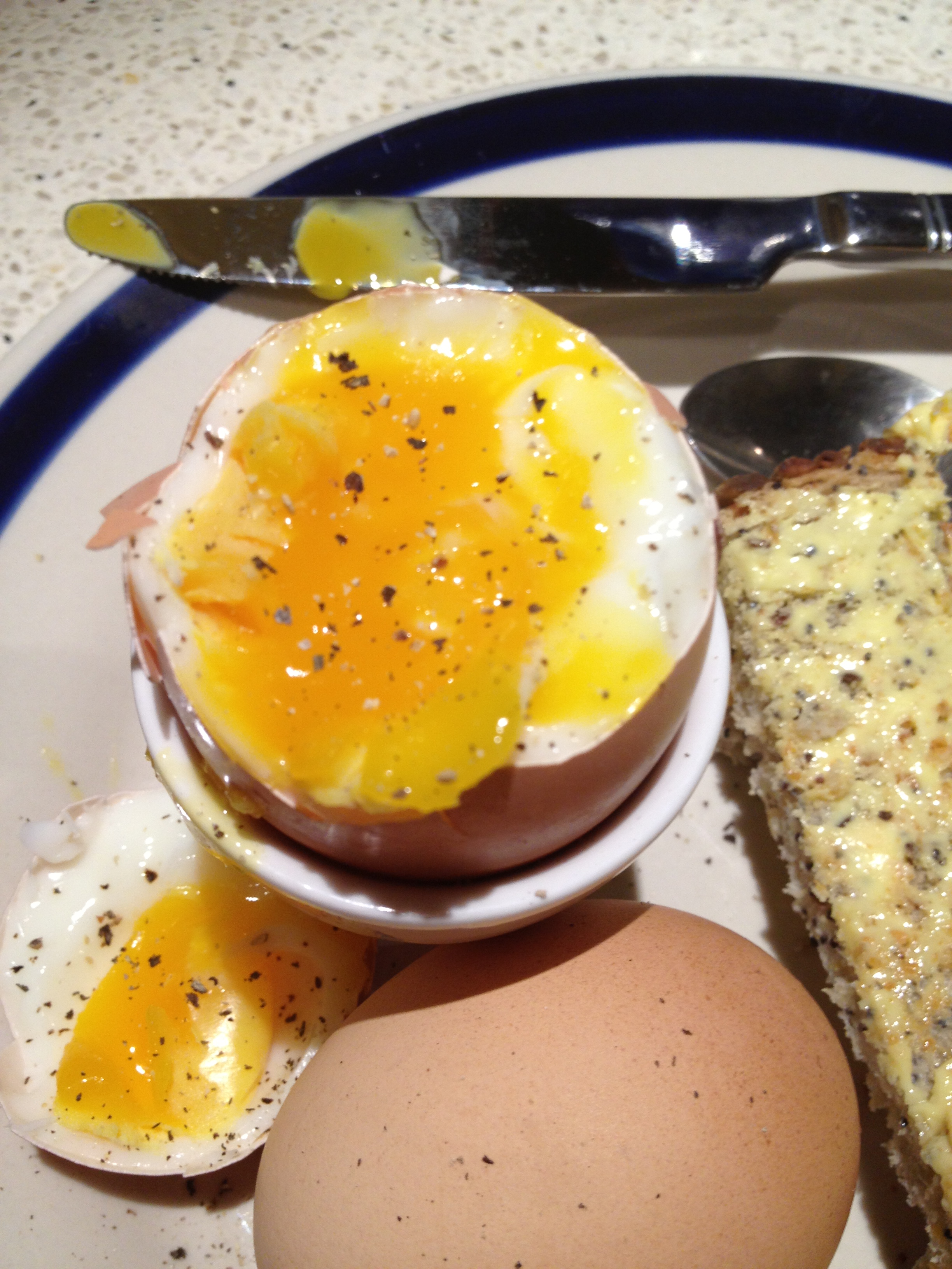 soft boiled egg and soldiers