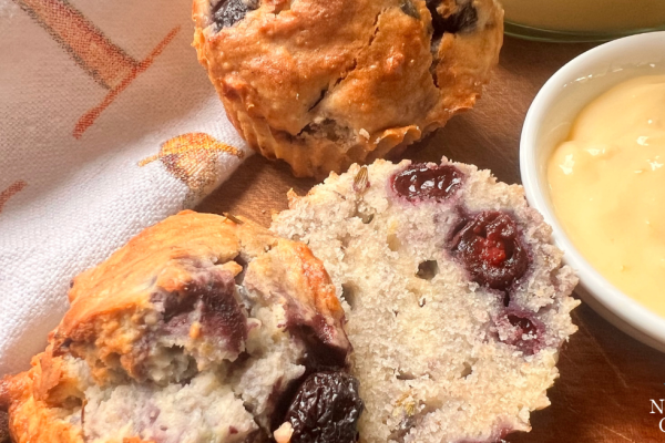 Lavender Infused Blueberry Muffins – A Fragrant Twist on a Classic